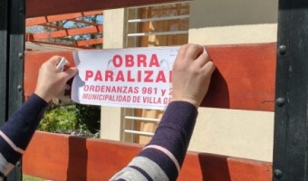 PARALIZACIÓN DE OBRAS CLANDESTINAS EN MAR AZUL Y VILLA GESELL